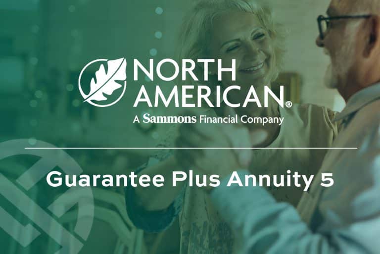 North american guarantee plus 5 annuity brochure cover